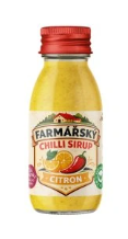 Farmářský chilli sirup – citron: Pikantní nápoj i kulinářský pomocník