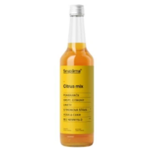 Citrus Mix sirup – univerzální svěží kombinace citronu, pomeranče a limetky na limonády